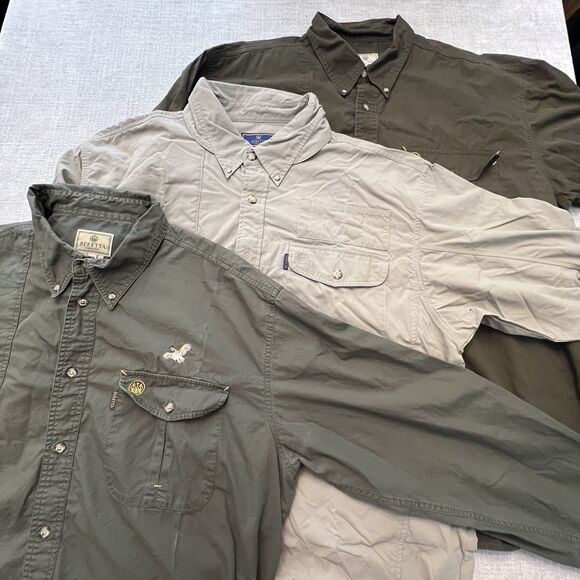 Beretta Other - 3 Beretta Performance Shooting Hunting Long Sleeve XXL Shirts, 3 for 1 low price